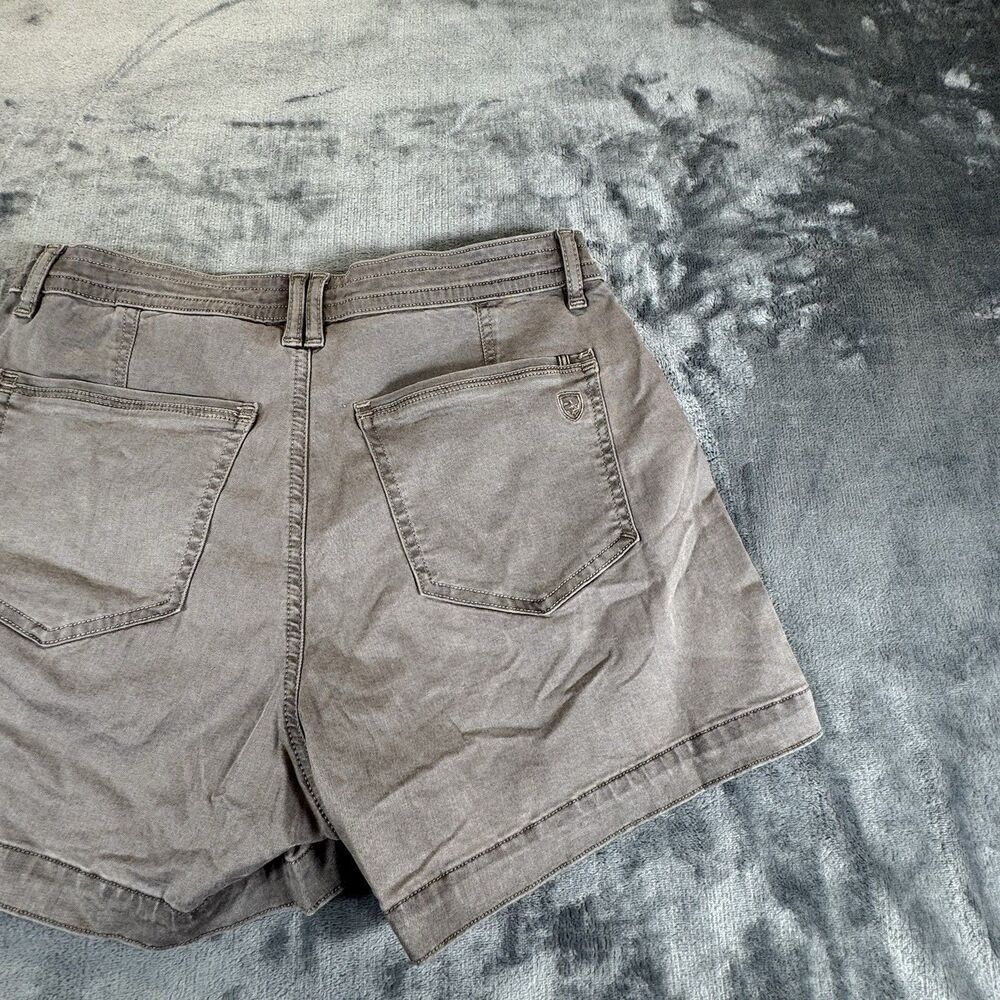 KUHL Sz 6 Kultivatr Shorts Womens Faded Dove 4" Ins Hiking Fishing Stretch NWT - Picture 12 of 16